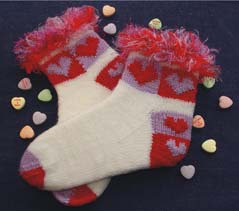 Boxed Hearts Sox by Patti Pierce Stone