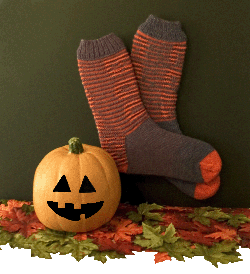 Halloween Illusions Sox by Patti Pierce Stone